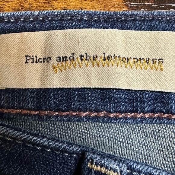 Anthropology Pilcro and the Letterpress Skinny Jeans Size 27P - Picture 4 of 7